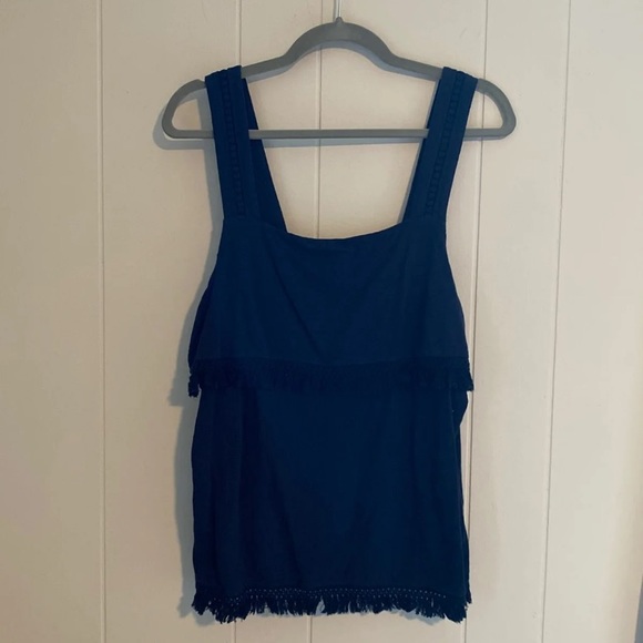 JCrew Factory Dark Blue TankTop - Picture 1 of 4